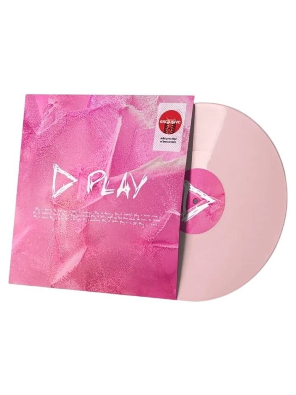 Ed Sheeran Play Baby Pink Vinyl Bonus Song Target Exclusive